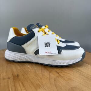 Duca Del Cosma Pagani Golf Shoes Mens Size 7.5-8 (41) Blue White Yellow NEW $239